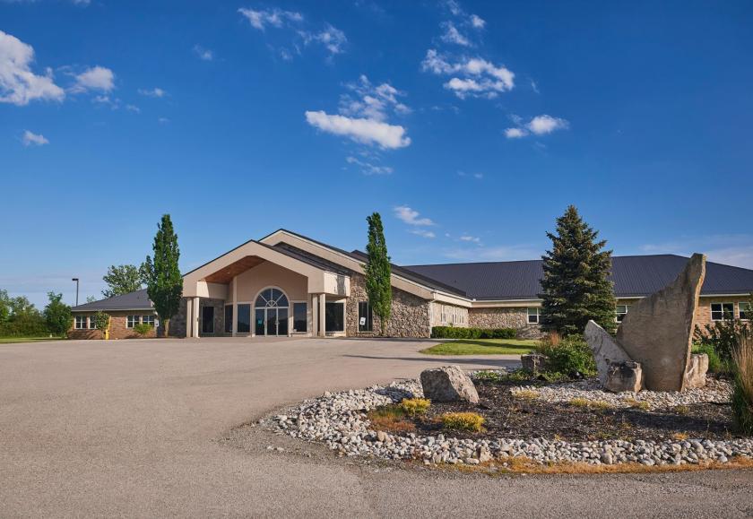 entrance to six nations campus