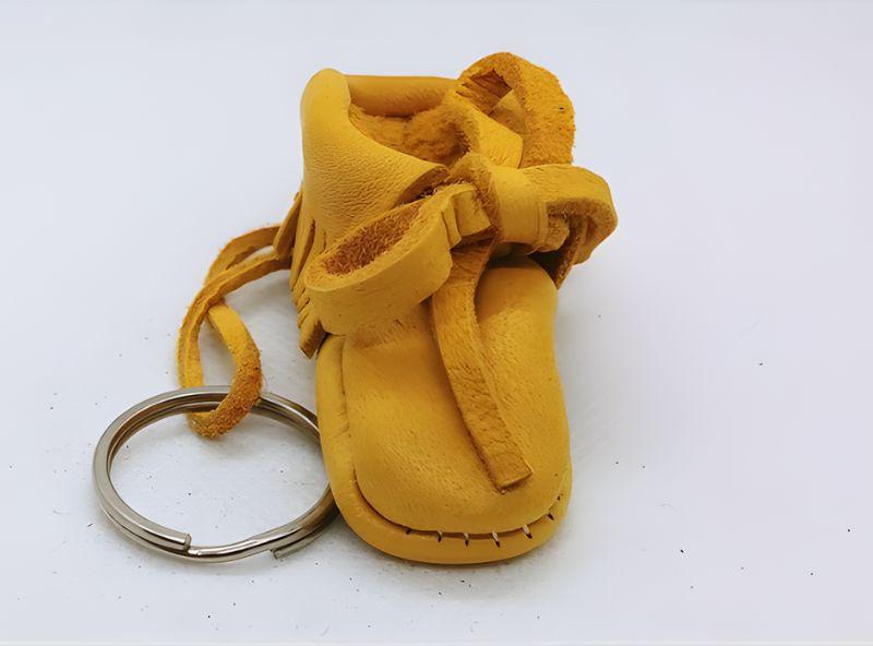 moccasin keychain