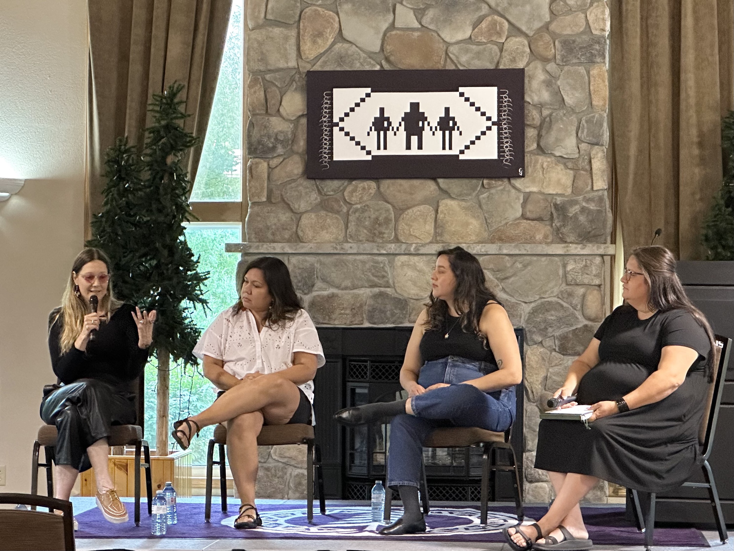 panel of four women