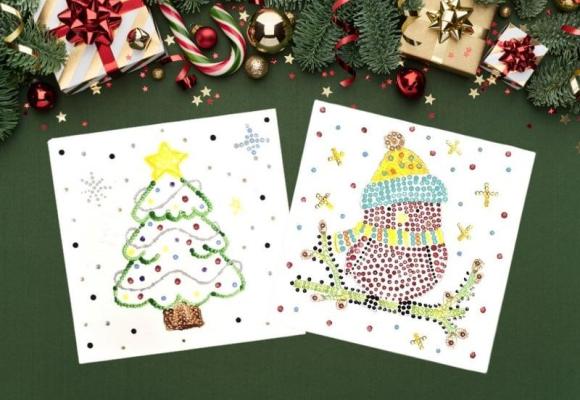 Christmas themes paintings