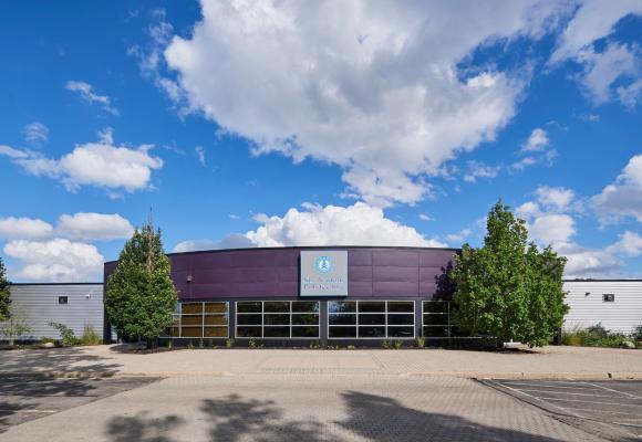 Front entrance of brantford campus